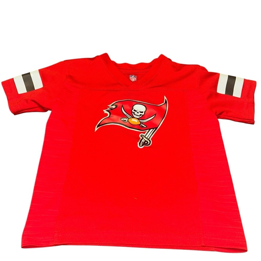 Kids nfl Tampa Bay buccaneers football jersey red size 2t toddler child